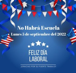 Labor Day - No School